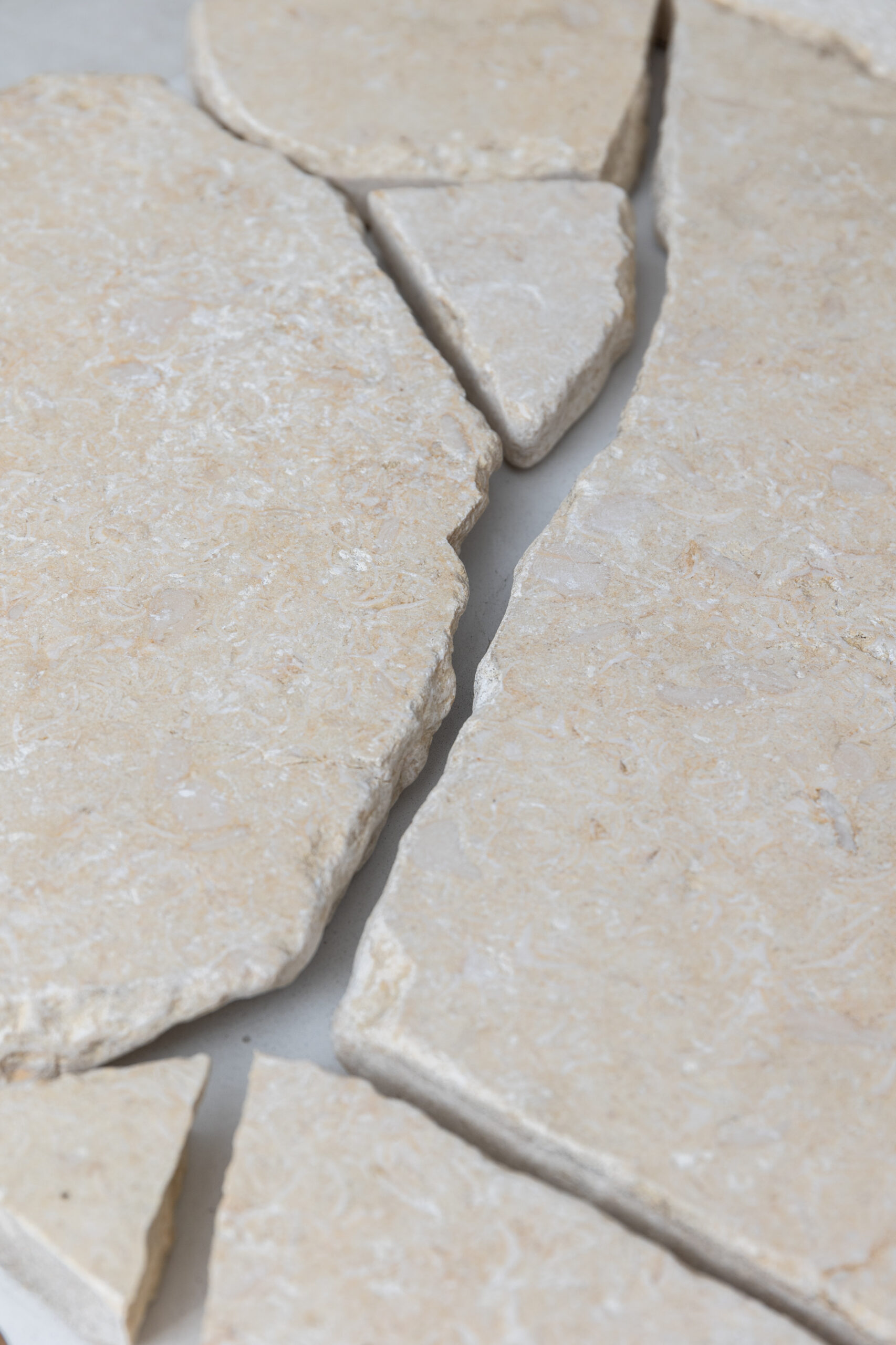 Limestone Crazy Paving (20mm thick) tile sample