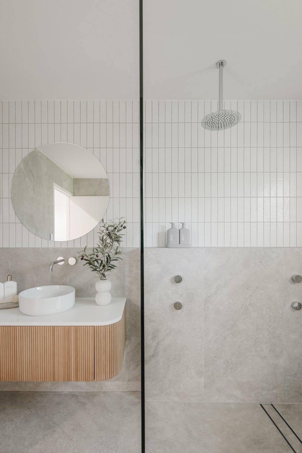 Form White Matt Subway installed — Forest Ridge Dr