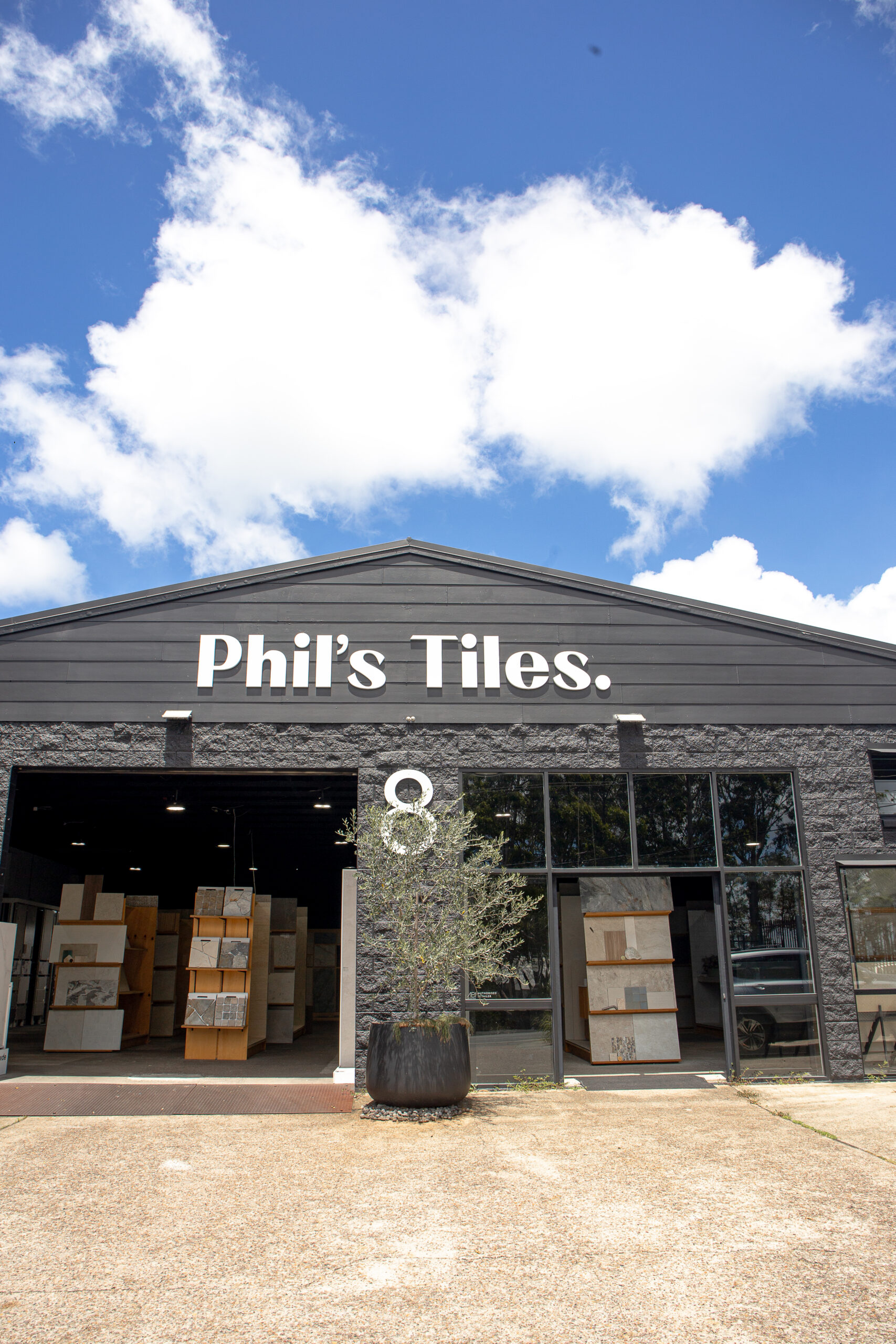 Inside the Phil's Tiles showroom
